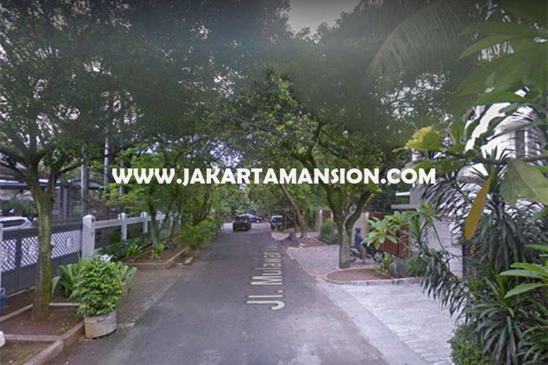 HS1200 Rumah Jalan Mulawarman Senopati Kebayoran Baru dekat SCBD Sudirman Dijual Murah