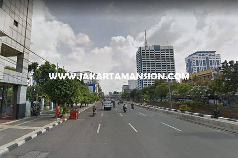 LS1218 Tanah Komersial Jalan Gajah Mada Harmoni Taman Sari Dijual Murah ijin gedung 16 lantai