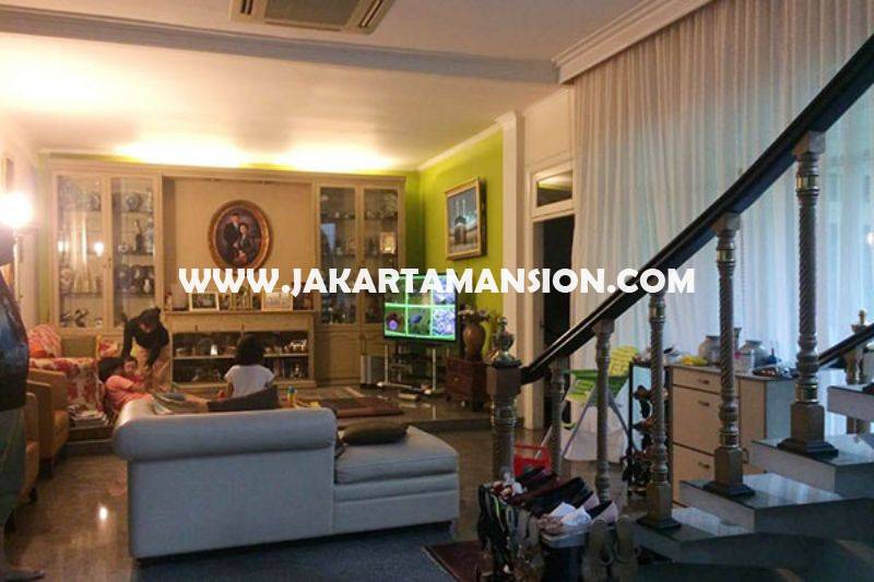 HS1277 Rumah Jalan Mataram Senopati Kebayoran Baru dekat SCBD Sudirman Dijual