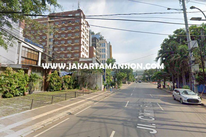 LS1363 Tanah Komersial Jalan Cikini Raya Menteng Dijual ijin Gedung Kantor Hotel 8 Lantai