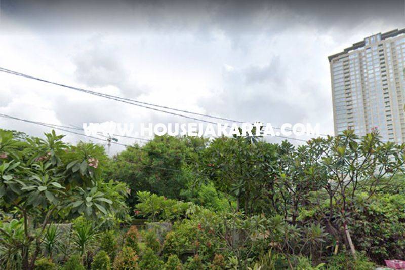 LS1424 Tanah Jalan raya Teuku Nyak Arif Simprug hoek Sinabung Dijual Murah bisa 4 Lantai
