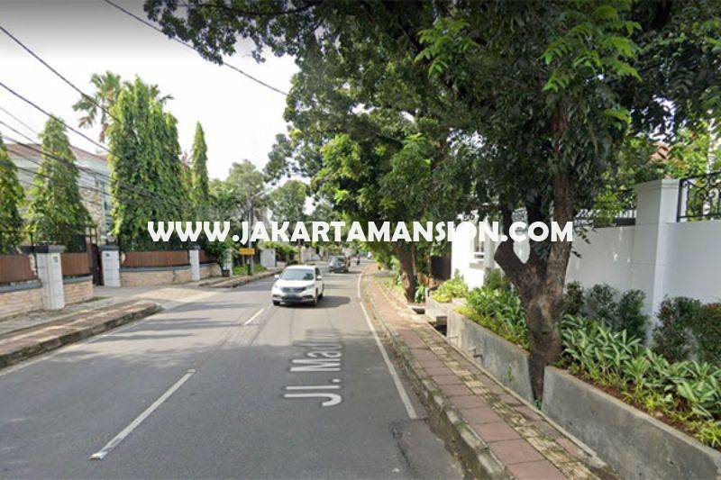 HS1431 Rumah Tua Hitung Tanah Jalan Madiun Menteng Bentuk Persegi Dijual 60juta/m Murah