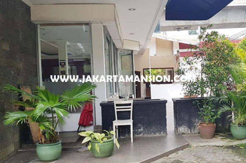 CS1487 Rumah Toko ex cafe jalan Raya Ahmad Dahlan Kebayoran Baru Dijual Murah Bisa Komersial
