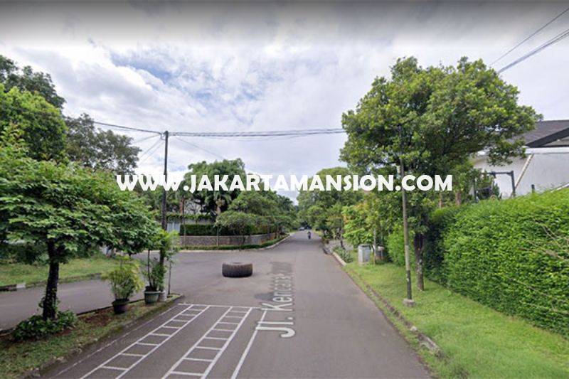 HS1528 Rumah Jalan Kencana Permai Pondok Indah Dijual Murah Harga njop daerah Tenang
