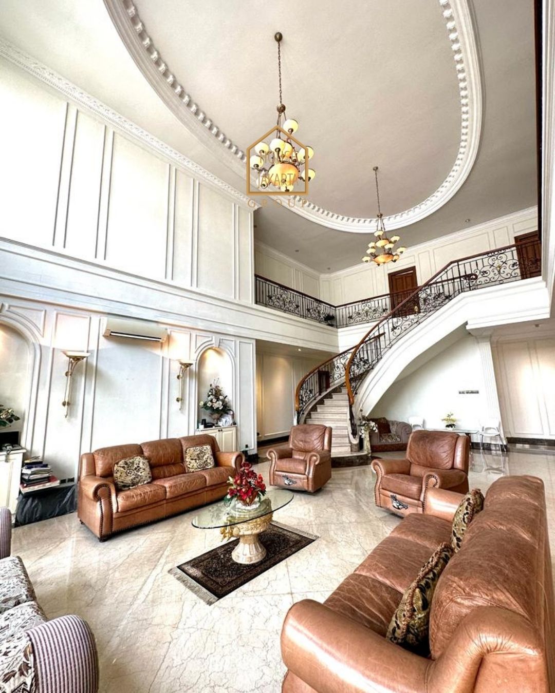 HS1568 FOR SALE:  LUXURY HOUSE FULLY FURNISHED DA VINCI STYLE , PONDOK INDAH.