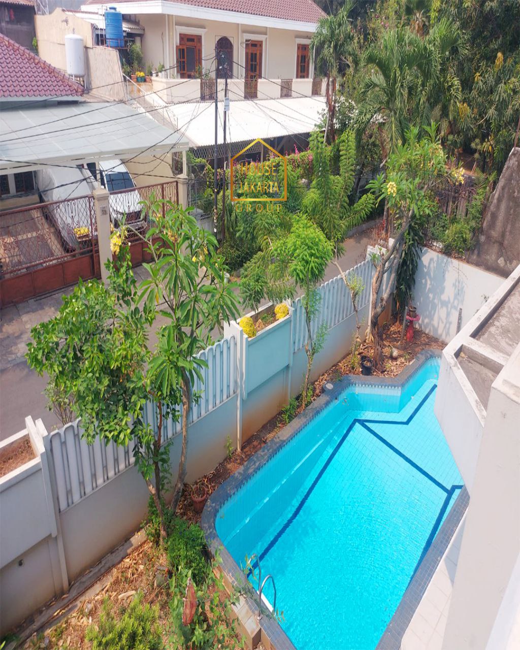HR1817 Rumah Permata Hijau 2 Lantai, Furnished. Ada Garden & Pool, Near To Senayan
