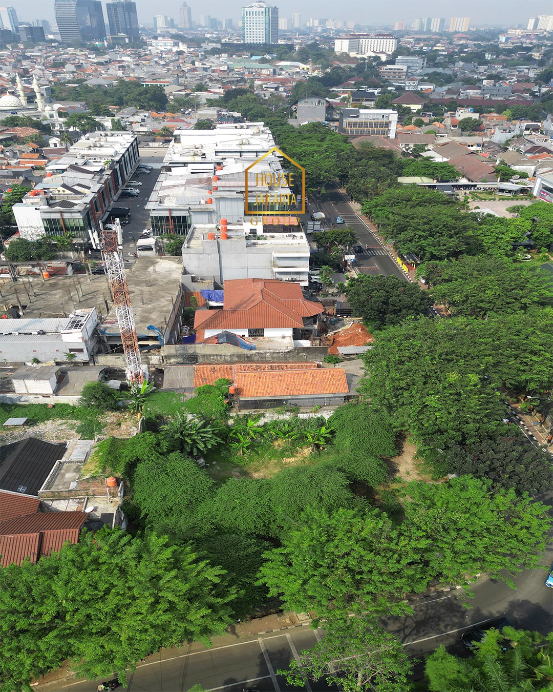 LS1819 Tanah Komersial Duren Tiga, Bisa Gedung & Ruko. Murah Ijin 4 Lantai + Basement