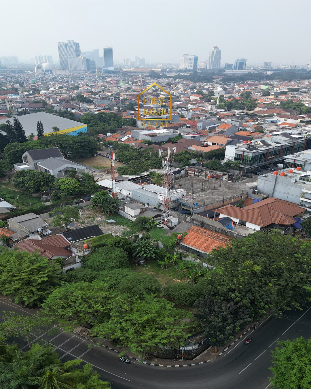 LS1819 Tanah Komersial Duren Tiga, Bisa Gedung & Ruko. Murah Ijin 4 Lantai + Basement
