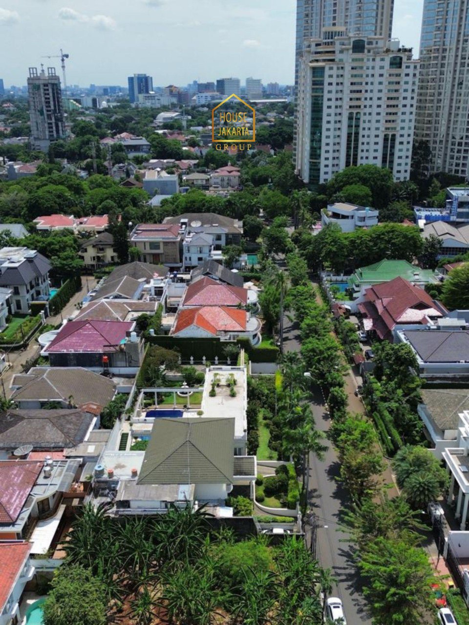 LS2036  FOR SALE: SIMPRUG GARDEN RAYA. TANAH (2 KAVLING BESAR),  POSISI HOOK, PRIME AREA