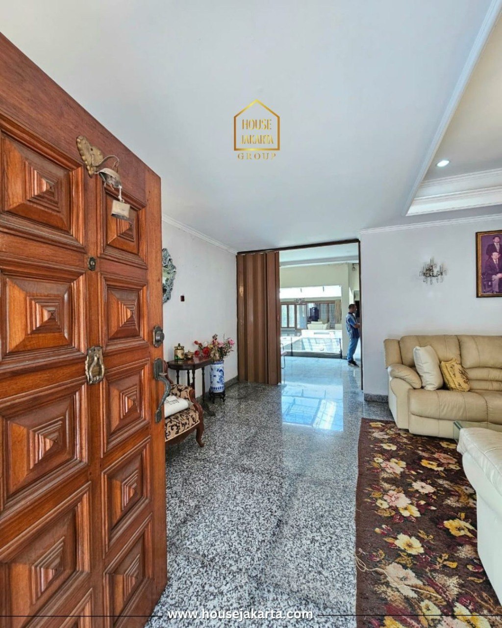 HS2072  FOR SALE: GAHARU - CIPETE. RUMAH 1,5 LANTAI, PRIME AREA,  DEKAT MRT