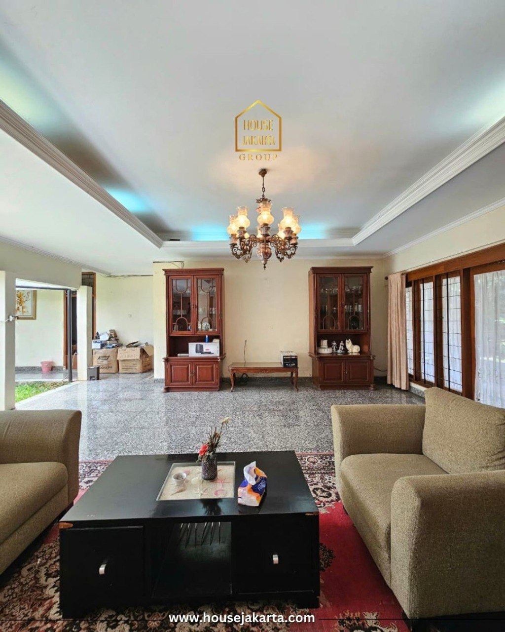 HS2072  FOR SALE: GAHARU - CIPETE. RUMAH 1,5 LANTAI, PRIME AREA,  DEKAT MRT