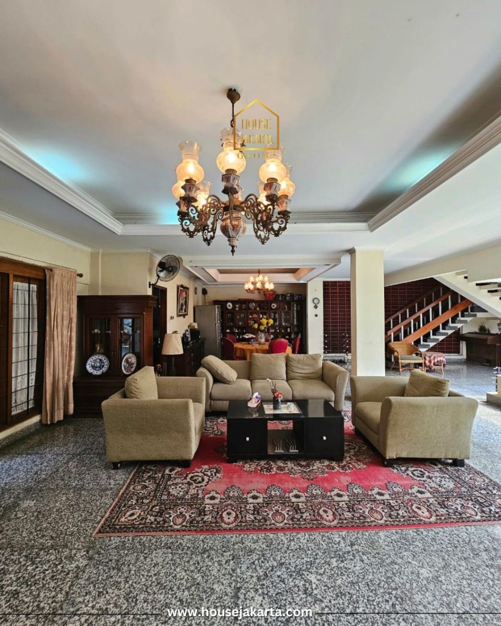 HS2072  FOR SALE: GAHARU - CIPETE. RUMAH 1,5 LANTAI, PRIME AREA,  DEKAT MRT