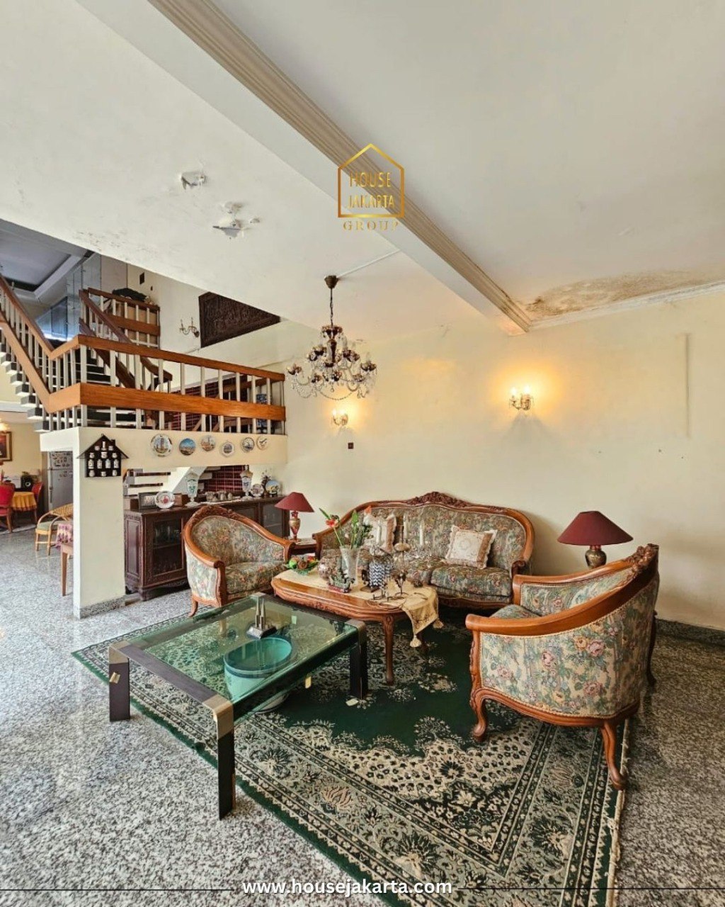 HS2072  FOR SALE: GAHARU - CIPETE. RUMAH 1,5 LANTAI, PRIME AREA,  DEKAT MRT