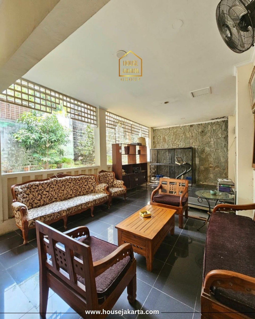 HS2072  FOR SALE: GAHARU - CIPETE. RUMAH 1,5 LANTAI, PRIME AREA,  DEKAT MRT