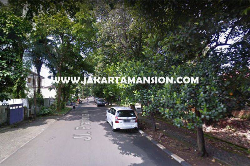 HS913 Rumah Jalan Prapanca dekat Brawijaya Kebayoran Baru daerah tenang Dijual Murah