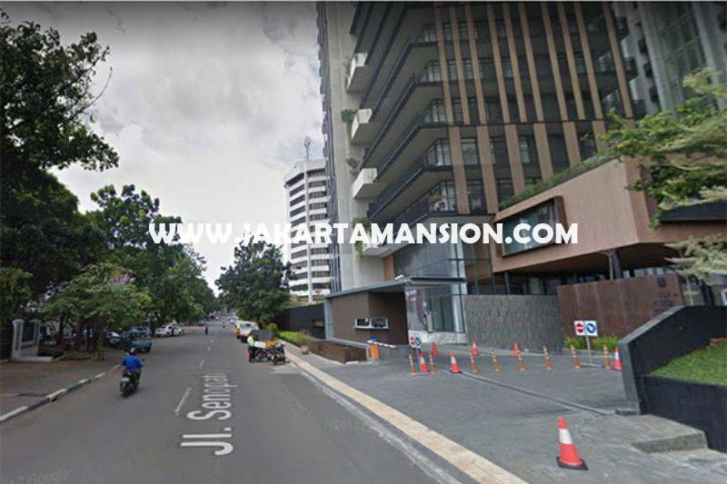 HS943 Rumah Bagus Jalan Senopati Raya Kebayoran Baru Dijual Murah Tanah Kotak