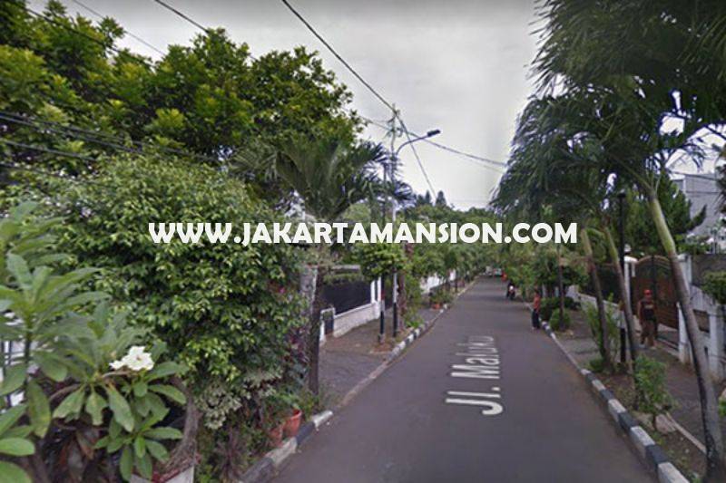 HS962 Rumah Jalan Maluku Menteng Jakarta Pusat Dijual Murah Tanah Kotak