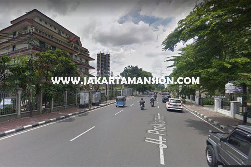 LS977 Rumah tua hitung tanah Jalan Proklamasi Menteng ijin komersial Gedung 7 Lantai Dijual Murah 35M